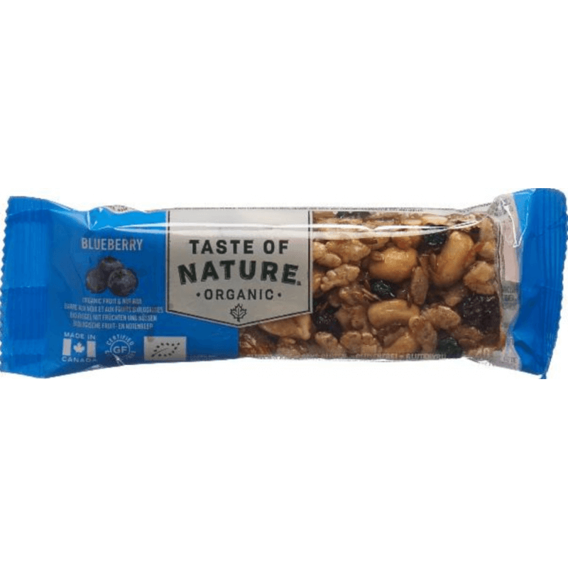 TASTE OF NATURE Snack Bar Blueberry (40g)