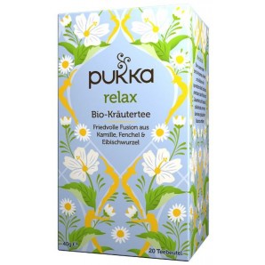 Pukka relax thé biologique (20 sachets)