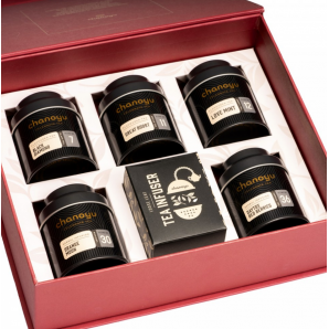 chanoyu Organic Tea Set Discovery Box (6 pieces)