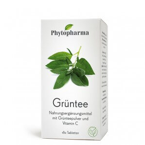 Phytopharma green tea tablets (180 pcs)