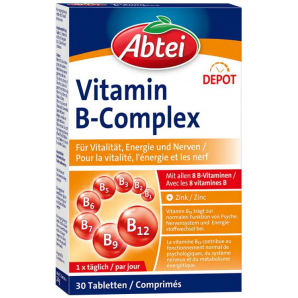 Abtei Complexe de vitamine B DEPOT (30 pièces)