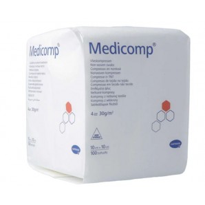 Medicomp 4 fach S30 10x10cm unsteril (100 Stk)