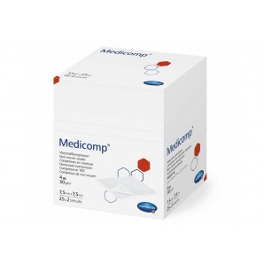 Medicomp 4 fach S30 7.5x7.5cm unsteril (100 Stk)
