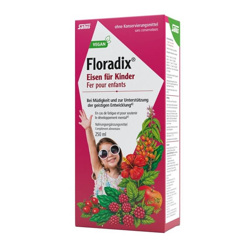 Floradix Eisen + Vitamine für Kinder (250ml)
