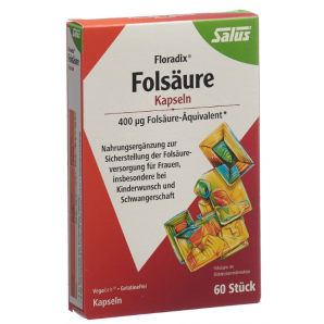 Floradix Acide folique en gélules (60 gélules)