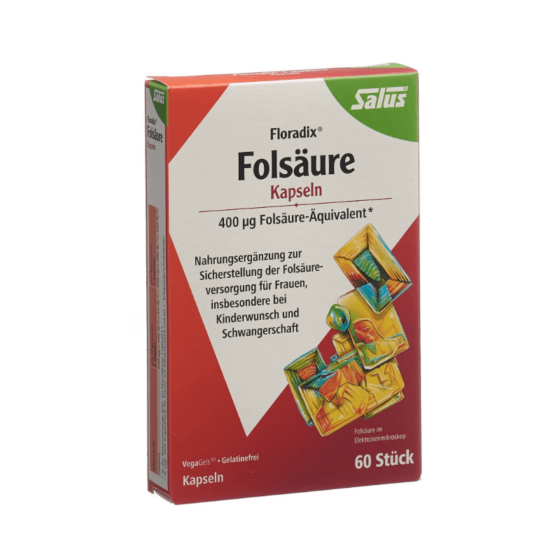 Floradix Folsäure Kapseln (60 Stk)