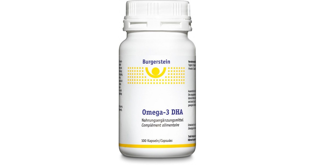 Burgerstein Omega 3 DHA (100 Stk)