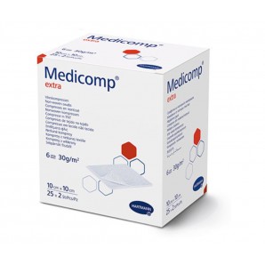 Medicomp drain 10x10cm steril (25x2 Stk)