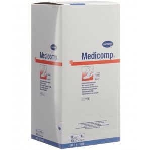 Medicomp Bl 4 fach S30 10x10 steril (100x2 Stk)