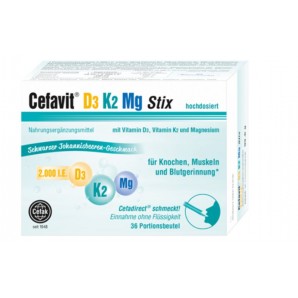 Cefavit D3 2000 K2 Mg Kapseln (60 Stk)
