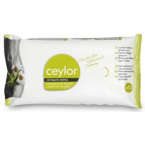 Ceylor Intimpflege-Tücher natural & calming (12 Stk)