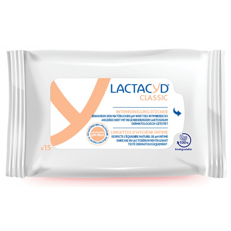 Lactacyd Intimpflegetücher (15 Stk)