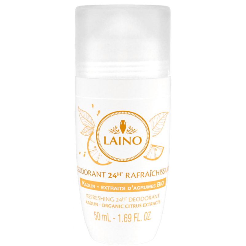 LAINO déodorant 24h rafraichissant agrumes (50ml)