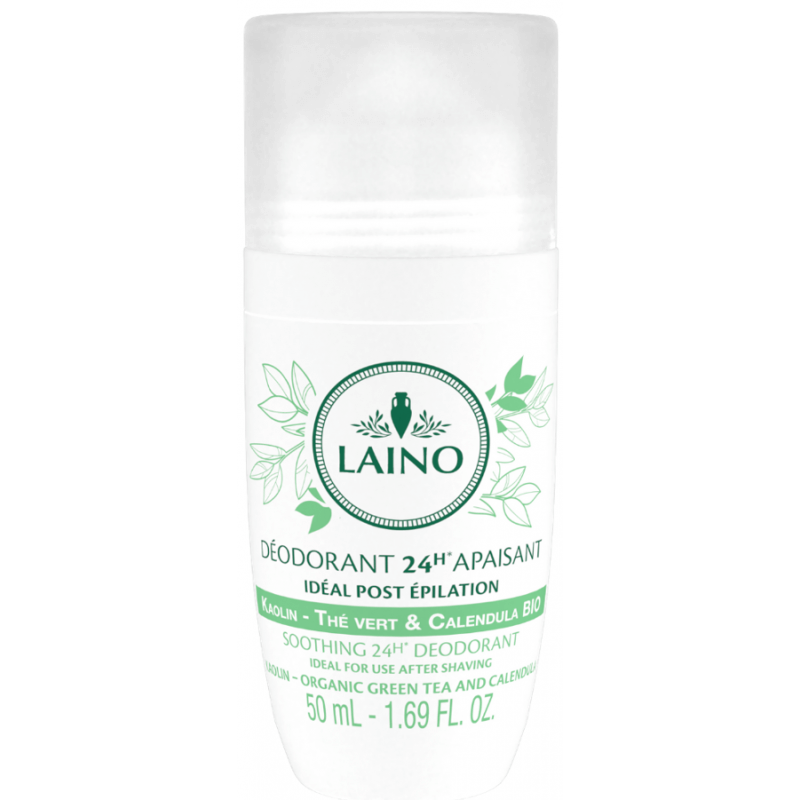 LAINO déodorant 24h apaisant thé vert (50ml)