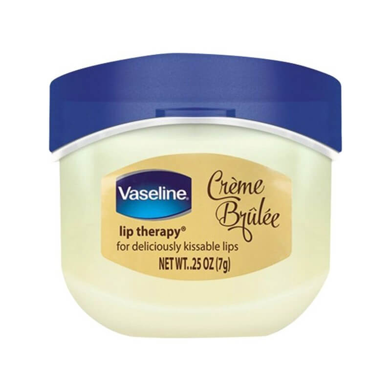 Vaseline Lip Care Mini Jar Creme Brulée (7g)