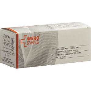 WERO SWISS Fix elastische Gazebinde 4mx2cm weiss (20 Stk)