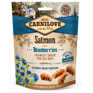 CARNILOVE Adult Crunchy Snack Lachs mit Blaubeeren (200g)