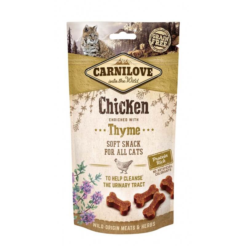 CARNILOVE Adult Soft Snack Huhn mit Thymian (50g)
