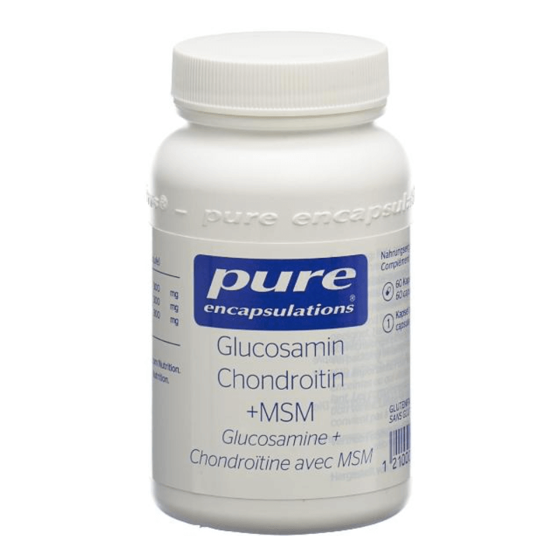Pure Glucosamin Chondroitin + MSM Kapseln (60 Stk)