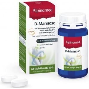 Alpinamed D-Mannose Tablets (60 Capsules)