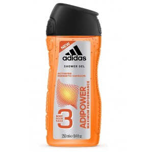 Adidas Adipower für Männer 3in1 Duschgel (250ml)