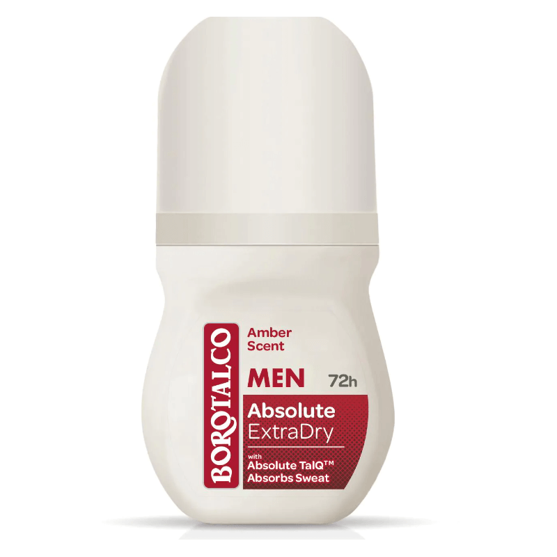 Borotalco Men Deo Roll-on Absolute ExtraDry Amber (50ml)