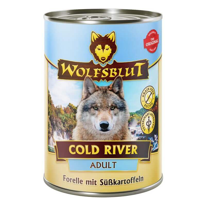Wolfsblut Adult Forelle mit Süsskartoffel (395g)