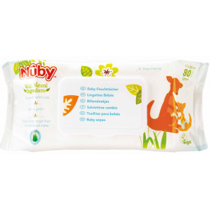 Nuby Baby-Feuchttücher (80 Stk)