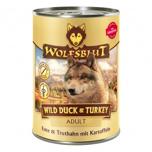 Wolfsblut Adult Ente & Truthahn mit Kartoffel (395g)