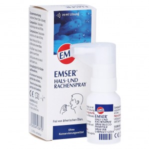EMSER spray pour la gorge et la gorge (20ml)