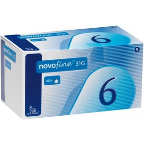 Novo Nordisk Ag NovoFine Injection Needle 30g 8mm 100 Pcs