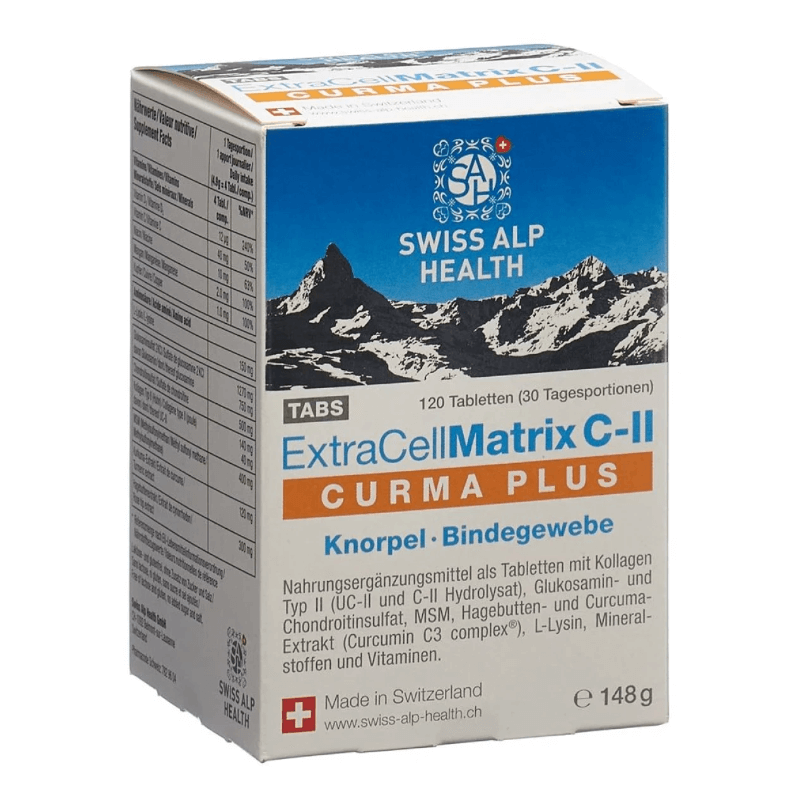 Swiss Alp Health Extra Cell Matrix C-II Curma Plus (120 Stk)