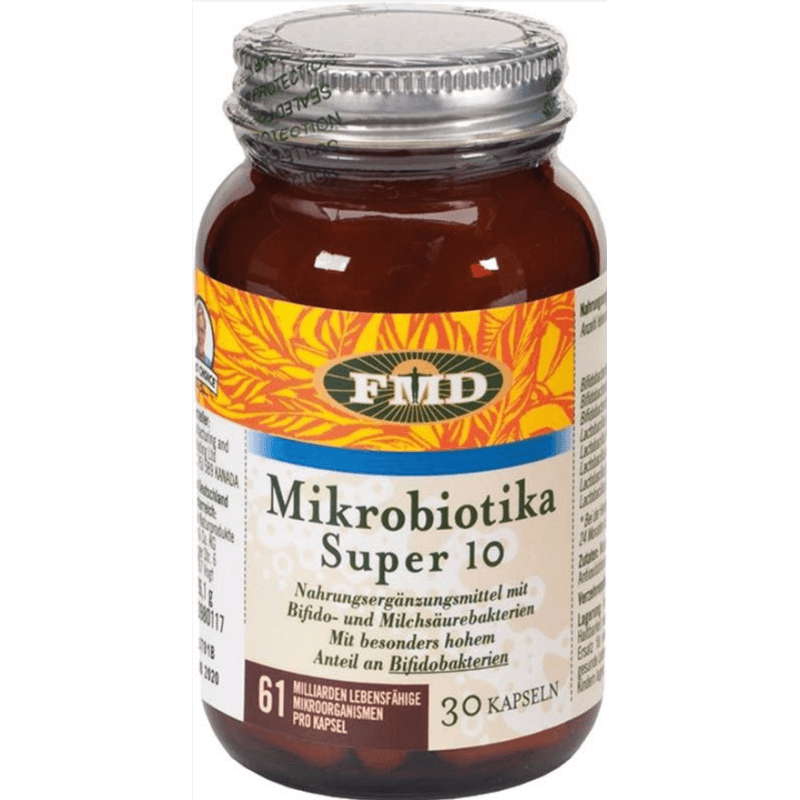 FMD Mikrobiotika Super 10 Kapseln (30 Stk)