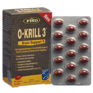 FMD O-Krill 3 Brain Support Kapseln (60 Stk)