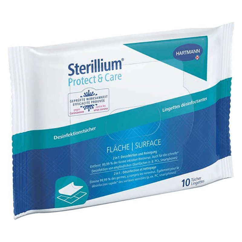 Sterillium Protect & Care Tücher Fläche (10 Stk)