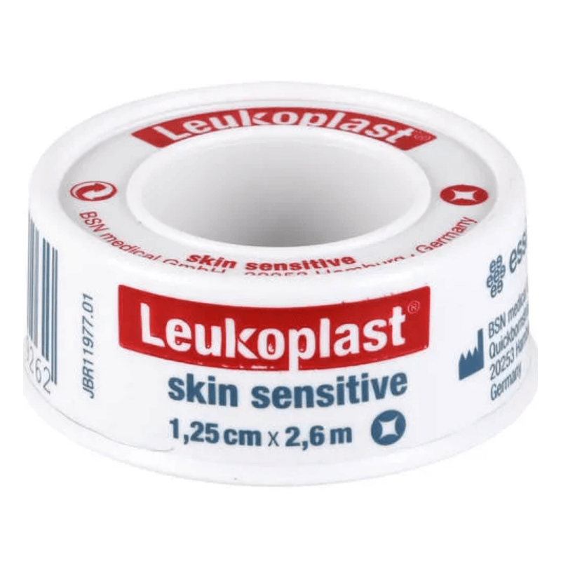 Leukoplast skin sensitive Silikon 1.25cmx2.6m Rolle (1 Stk)