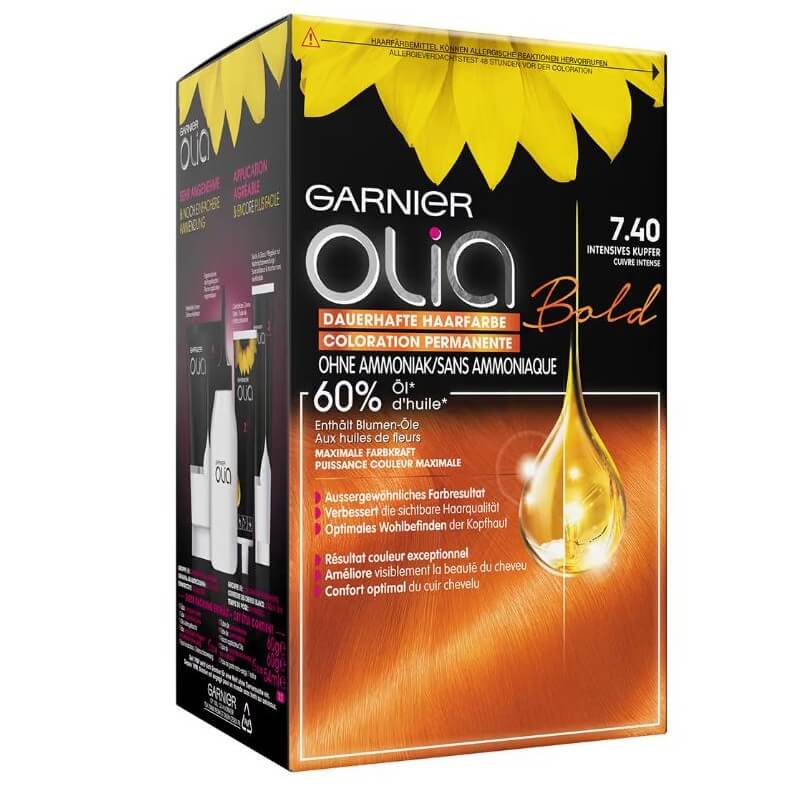 Garnier Olia Haarfarbe 7.40 Intensives Kupfer (1 Stk)