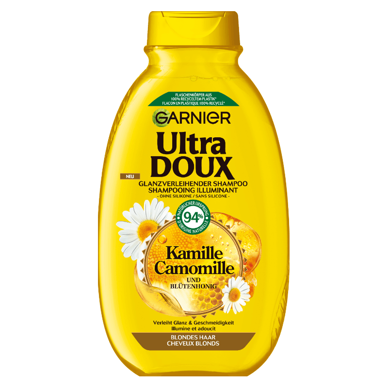 GARNIER Ultra DOUX Shampoo Kamille und Blütenhonig (300ml)