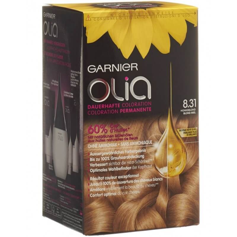 Garnier Olia Haarfarbe 8.31 Golden (1 | Kanela Ashy Stk) Blond kaufen