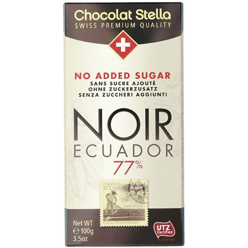 Chocolate Stella Schokolade Noir 77% Ecuador (100g)