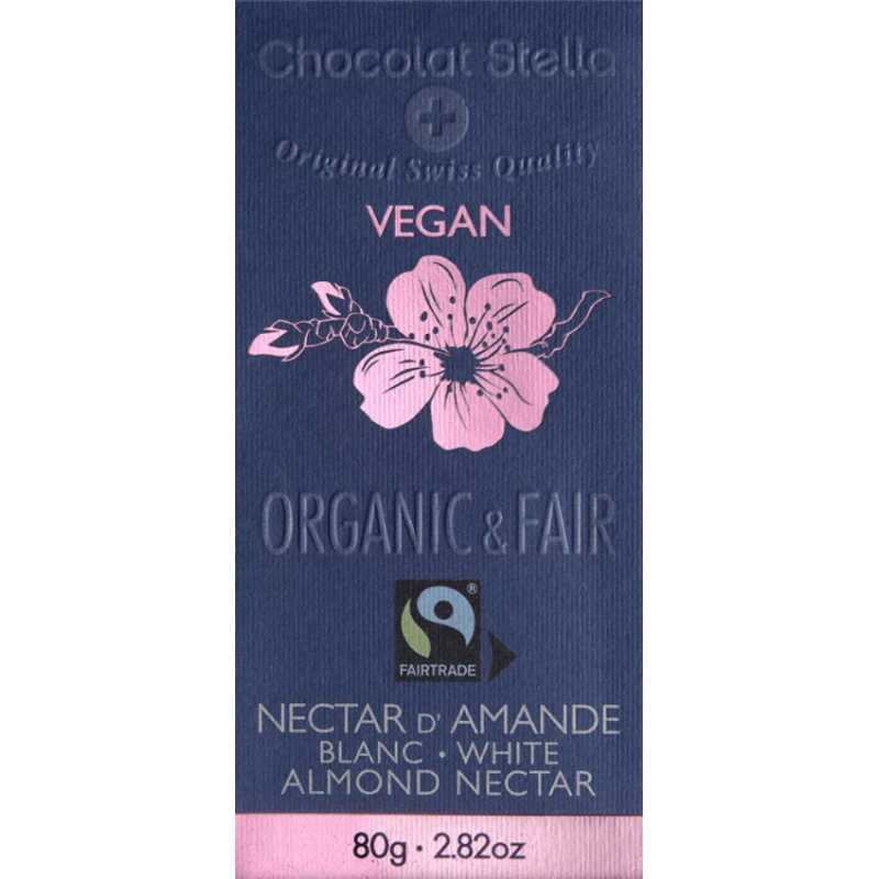 Chcolate Stella Nectar d'amande Schokolade Bio vegan (80g)