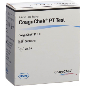 Test CoaguChek PT (2x24...