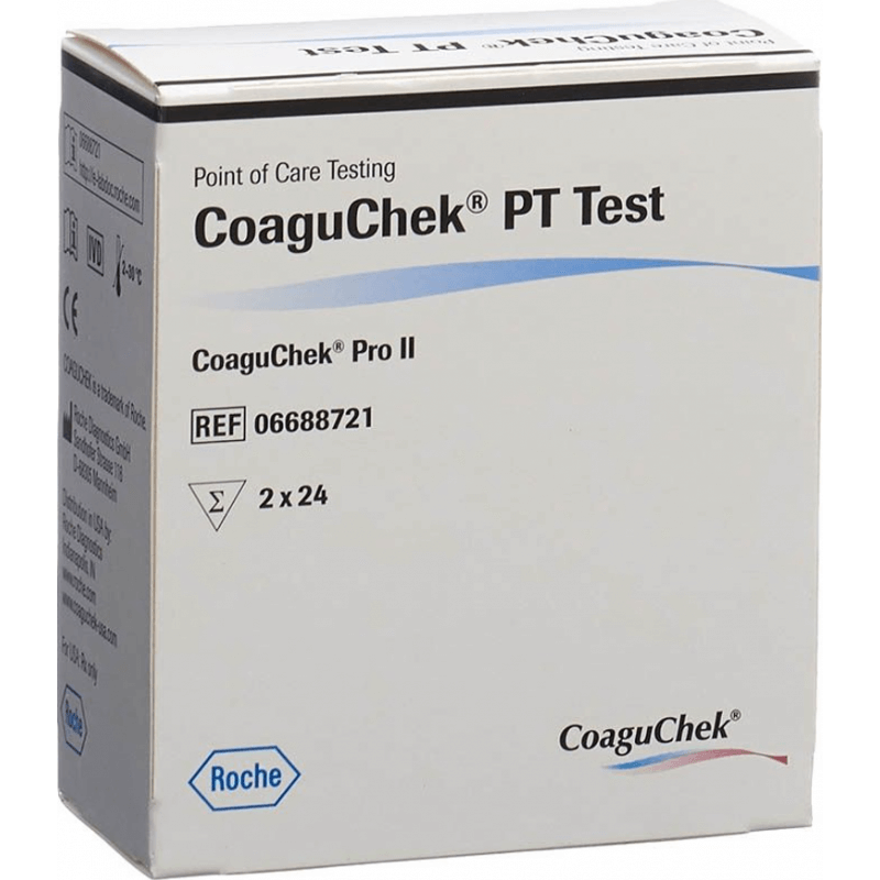 CoaguChek PT Test (2x24 Stk)