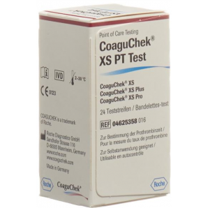 CoaguChek XS PT Teststreifen (24 Stk)