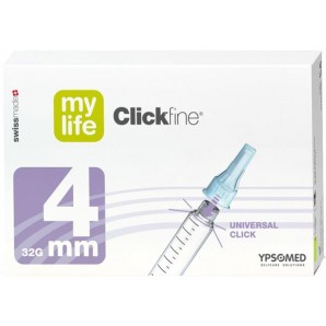Mylife Clickfine Pen Nadeln 4mm 32G (100 Stk)