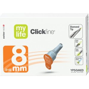 Mylife Clickfine Pen Nadeln 8mm 31G (100 Stk)