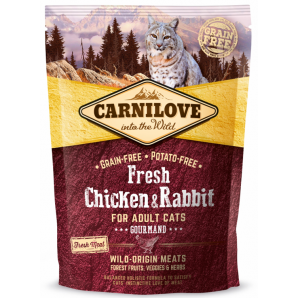 CARNILOVE Adult Fresh Huhn & Kaninchen Feinschmecker (400g)