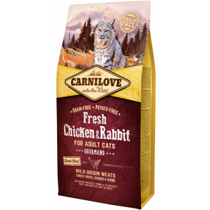 CARNILOVE Adult Fresh Huhn & Kaninchen Feinschmecker (6kg)