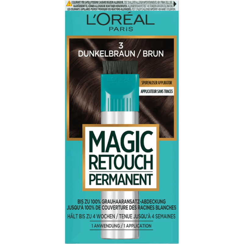 L'Oréal Magic Retouch Permanent 3 dunkelbraun (1 Stk)