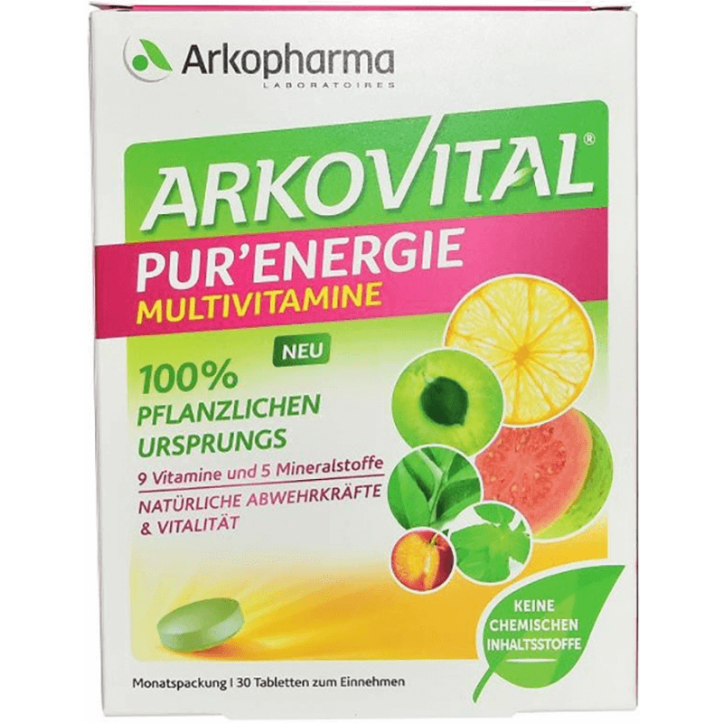 ARKOVITAL Pur'Energie Multivitamine Tabletten (30 Stk)